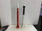 (2) MODEL ROCKETS