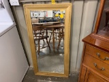 BEVILED GLASS HALL MIRROR