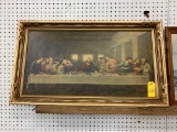 FRAMED DÉCOR PRINT OF THE LAST SUPPER