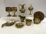 ASSORTED BRASS ITEMS