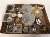 BULK LOT MISC. WATCHES & PARTS FOR REPAIR / PARTS / CRAFTS