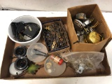 ASSORTED CLOCK PARTS FOR REPAIR / CRAFTS