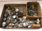 BULK LOT MISC. WATCHES & PARTS FOR REPAIR / PARTS / CRAFTS