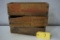 (3) ASSORTED WOODEN CHEESE BOXES