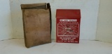 BILL McGANGHY & WAYNE FALLINE NEW WINDSOR IL. STANDARD OIL  DELIVERY TICKET BOX