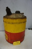 SHELL OIL 5GAL CAN