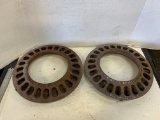 (2) CHIC-O- RING CAST IRON 13 1/2