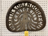PARLIN & ORENDORF CO CANTON, IL IRON IMPLEMENT SEAT