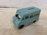 INTERNATIONAL HARVESTER METRO-MTE SAVES YOU MONEY DELIVERY TRUCK COIN BANK