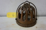 ANTIQUE CAST IRON STRING HOLDER