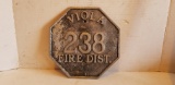 VIOLA FIRE DIST. PROPERTY / HOUSE SIGN