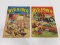 (2) RED RYDER COMIC BOOKS (1946-47)