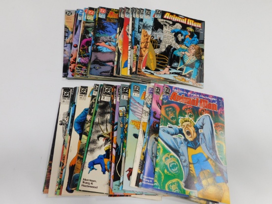 (50) DC ANIMAL MAN COMIC BOOKS (1988)