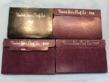 (4) U.S. PROOF COIN SETS