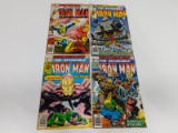 (4) MARVEL IRON MAN COMIC BOOKS (1978)