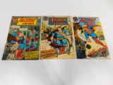(3) DC ACTION COMIC BOOKS (1971)