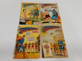 (4) SUPERMAN COMIC BOOKS (1962-63)