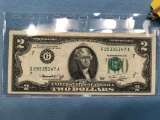 (3) $2 FEDERAL RESERVE GREEN SEAL NOTES