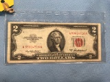 1953A & 1963 RED SEAL $2 BILLS