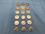 (18) ASSORTED KENNEDY HALF DOLLARS