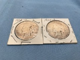 1923-S SILVER PEACE DOLLARS