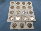 (19) ASSORTED 1970'S KENNEDY HALF DOLLARS