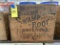 SWAMP ROOT REMEDY STENCILED WOOD BOX