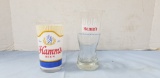 (2) HAMM'S BEER GLASSES