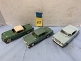 (3) ASSORTED COLLECTABLE MODEL CARS