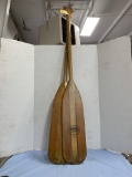 PAIR FEATHER BRAND WOODEN OARS