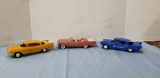 (3) CHEVY PROMO CARS