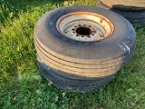 (2) 8.5 & 11L X 14 IMPLEMENT TIRES ON 6 BOLT RIMS