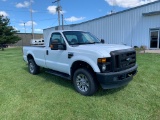 2009 FORD F250 XL 4X4 REGULAR CAB PICKUP