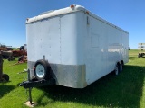 2005 INTERSTATE LOAD RUNNER 8X20 ENCLOSED CARGO TRAILER