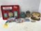 GROUP LOT OF SHAVING PRODUCTS & CONTAINERS
