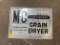 M-C CONTINUOUS GRAIN DRYER METAL SIGN