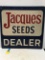 JACQUES SEEDS DEALER METAL SIGN