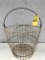 RUBBER COATED WIRE EGG BASKET