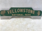 YELLOWSTONE NATIONAL PARK LICENSE PLATE TOPPER