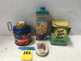 VARIOUS HOUSEHOLD PRODUCT TINS & CONTAINERS