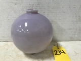 ROUND GLASS LIGHTNING ROD BALL