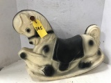 RUBBER ROCKING HORSE