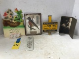 LOT OF VARIOUS LOCAL IOWA & ILLINOIS ADVERTISING ITEMS