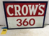 CROW'S 360 TIN SIGN