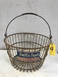 SWIFT FEEDS RUBBER COATED WIRE EGG BASKET