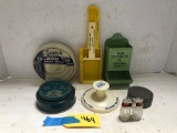 GROUP OF ADVERTISING ITEMS