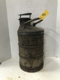 PROGRESS MFG CO 5 GAL OIL STORAGE CAN