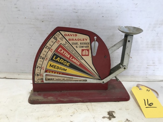 SEARS ROEBUCK ANTIQUE EGG SCALE