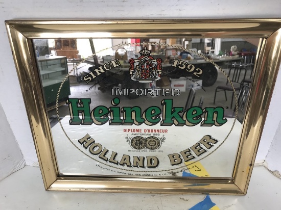 HEINEKEN BEER MIRROR