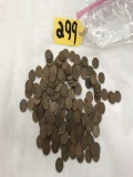 (181) ASSORTED LINCOLN WHEAT CENTS